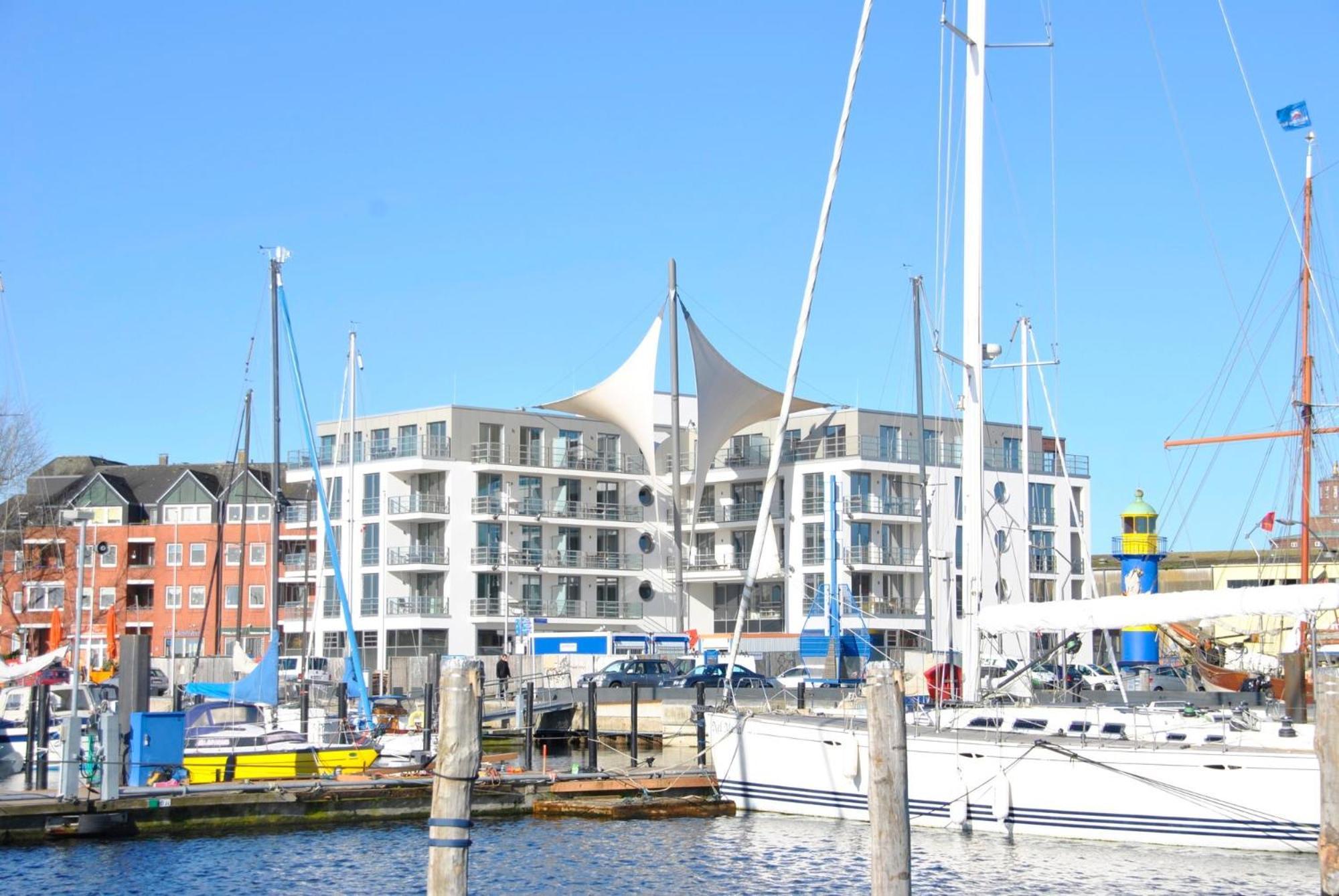Apartment 42 "Segler", Mit Sauna, Blickrichtung Offene See Eckernförde Exteriér fotografie