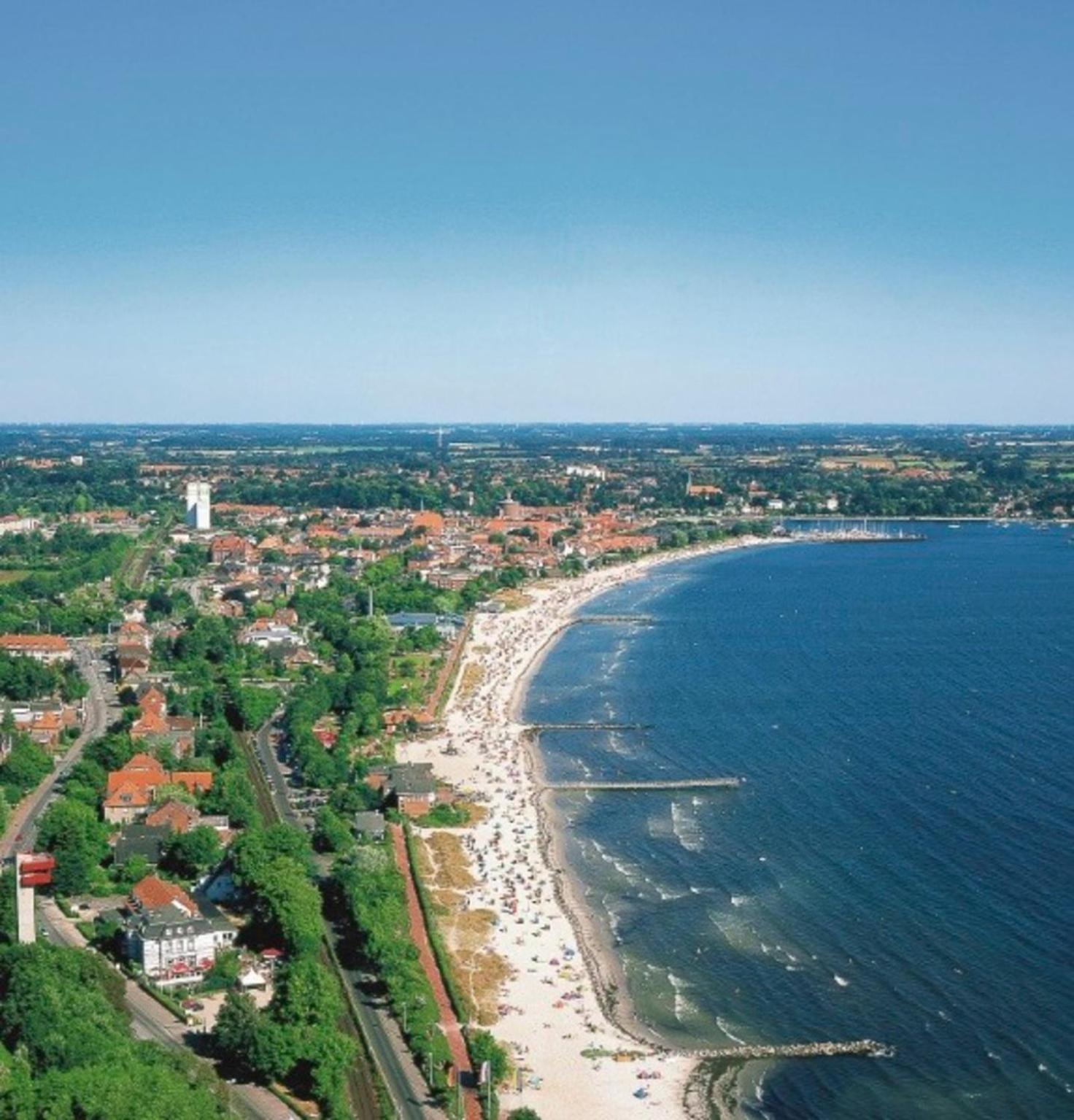 Apartment 42 "Segler", Mit Sauna, Blickrichtung Offene See Eckernförde Exteriér fotografie